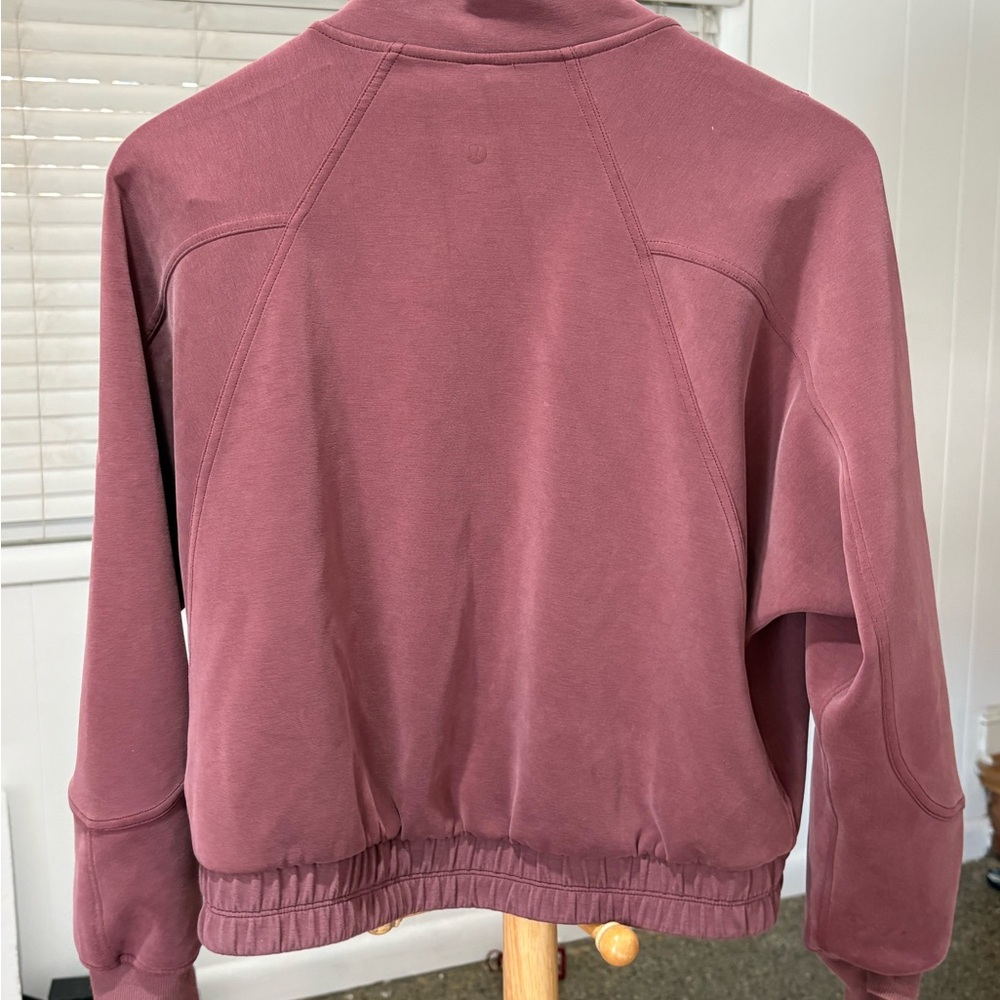 Lululemon Athletica Burgundy Jacket women’s size 6 - Picture 2 of 15